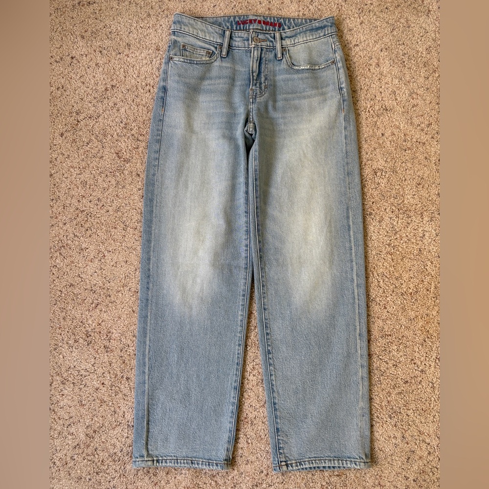 Lucky “The Baggy” low rise women jeans.